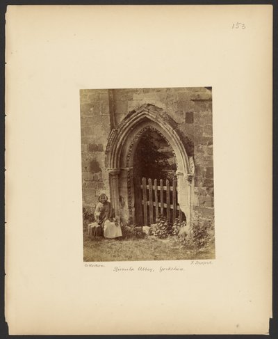 Opactwo Rievaulx, Yorkshire autorstwa Francis Bedford