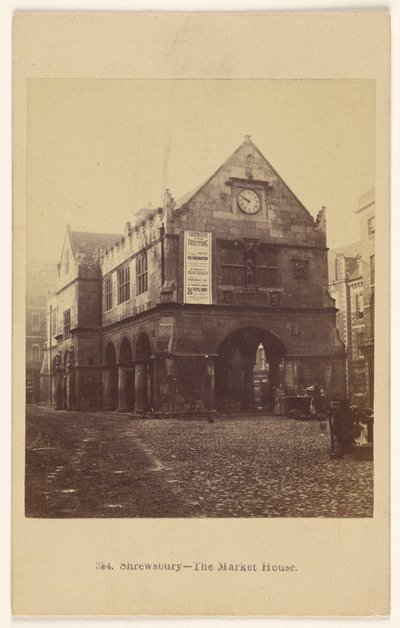 Shrewsbury - The Market House. autorstwa Francis Bedford