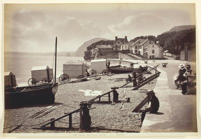 Sidmouth, na zachód od Esplanade, 186094. autorstwa Francis Bedford