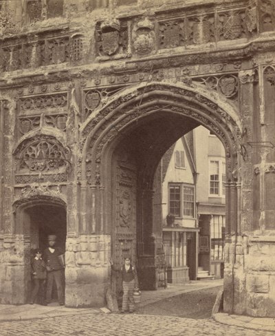 [The Gateway, Canterbury]. autorstwa Francis Bedford