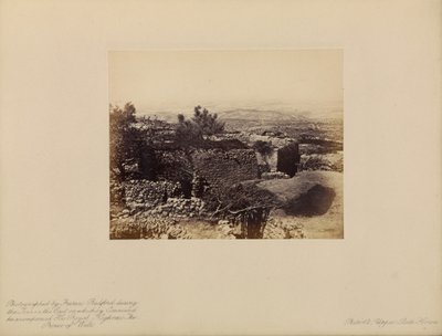Górne Bet-Horon autorstwa Francis Bedford
