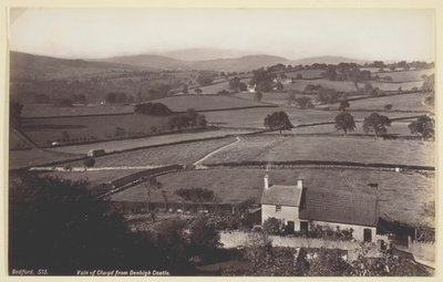 Vale of Clwyd z zamku Denbigh, 186094. autorstwa Francis Bedford