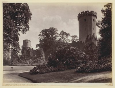 Zamek Warwick, z Dziedzińca Zewnętrznego, 186094. autorstwa Francis Bedford