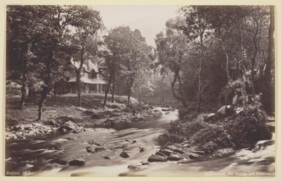 Watersmeet, Chata i Strumienie autorstwa Francis Bedford