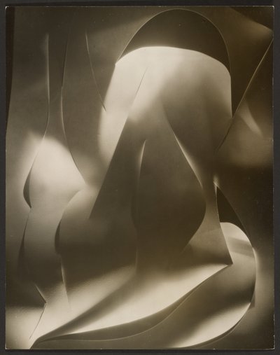 [Abstrakcja z ciętego papieru] autorstwa Francis Bruguière