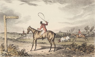 [Polowanie na lisy] Zestaw dwunastu „Turnera / Ilustracje / do Nimroda / o stanie / Łowców”, uzupełniający wydanie CJ Apperleya z 1834 r. autorstwa Francis Calcraft Turner