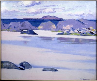 Odpływ, Iona, patrząc w stronę czapki Holendra, Lunga (olej na płótnie) autorstwa Francis Campbell Boileau Cadell