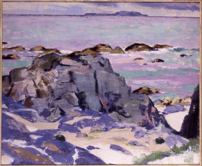 Lunga z góry Syreny, Iona (olej na płótnie) autorstwa Francis Campbell Boileau Cadell