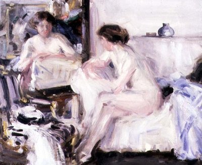 Akt na kanapie (olej na płótnie) autorstwa Francis Campbell Boileau Cadell