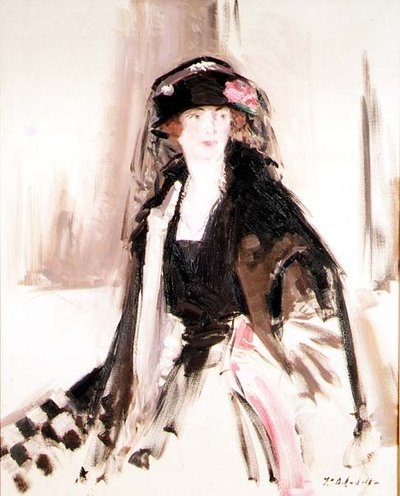 Portret Lady Lavery autorstwa Francis Campbell Boileau Cadell
