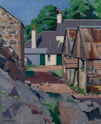 Farma, Wyspa Mull autorstwa Francis Campbell Boileau Cadell