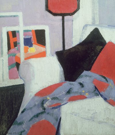 Biała Sofa, 7 Ainslie Place, ok. 1915 autorstwa Francis Campbell Boileau Cadell