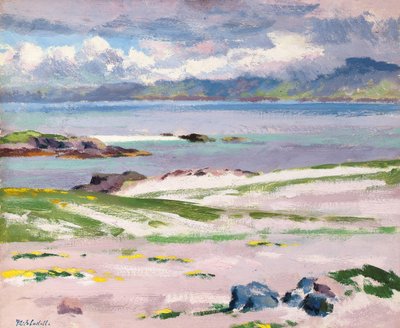 Ku Mull z Choc Ard Anraidh, Iona, ok. 1928 (olej na płótnie) autorstwa Francis Campbell Boileau Cadell