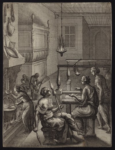 Kobiety w pracy autorstwa Francis Cleyn
