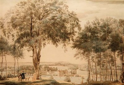 Purley Hall, Berks autorstwa Francis Cotes
