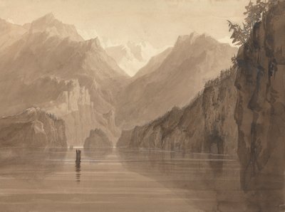 Jezioro w Norwegii autorstwa Francis Danby