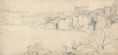 Zamek Chepstow nad Wye autorstwa Francis Danby