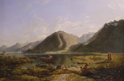 Koniec Jeziora Genewskiego autorstwa Francis Danby