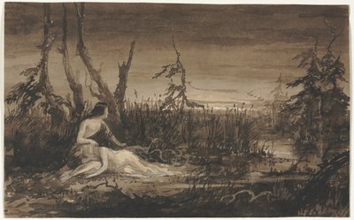 Postacie w krajobrazie. autorstwa Francis Danby