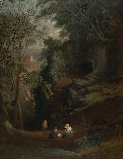 Krajobraz w pobliżu Clifton autorstwa Francis Danby