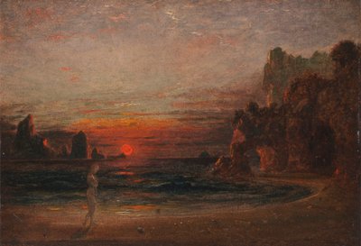 Studium do „Groty Kalipso” autorstwa Francis Danby