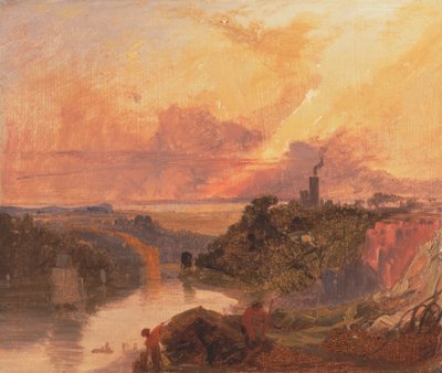 Wąwóz Avon o zachodzie słońca autorstwa Francis Danby