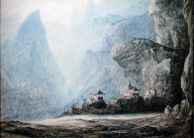 Procesja Cristiny (akwarela na papierze) autorstwa Francis Danby