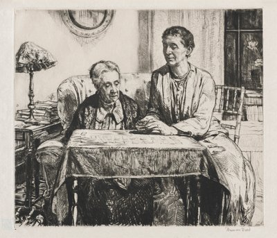 Grać w karty autorstwa Francis Dodd