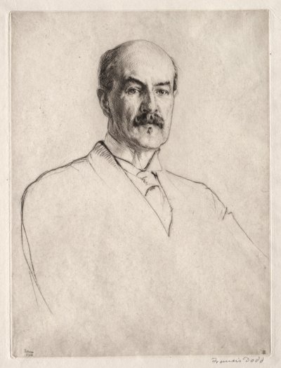 Profesor Oliver Elton autorstwa Francis Dodd