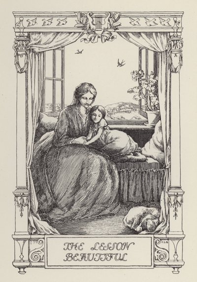 Kolejna książka z wierszami dla dzieci: Lekcja piękna (litho) autorstwa Francis Donkin Bedford