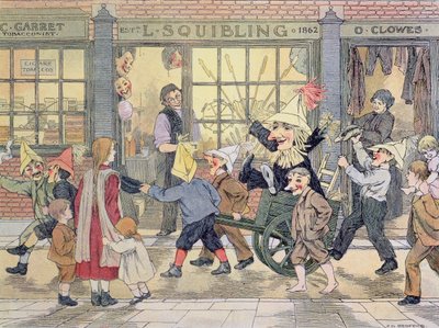 "Grosz dla faceta", z "Księgi sklepów autorstwa Francis Donkin Bedford