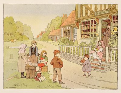 Piekarnia, z "Księgi sklepów autorstwa Francis Donkin Bedford