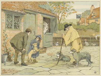 Weterynarz (druk kolorowy) autorstwa Francis Donkin Bedford