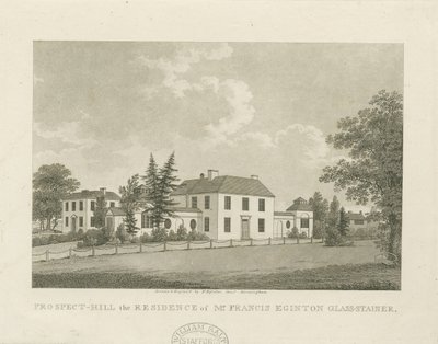 Soho - Dom Francisa Egintona: rycina akwatinta, bd [ok. 1798] (druk) autorstwa Francis Eginton