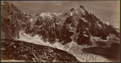 Aiguille du Midi: Mount Blanc autorstwa Francis Frith
