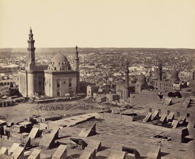 Kair z Cytadeli. Pierwszy widok autorstwa Francis Frith