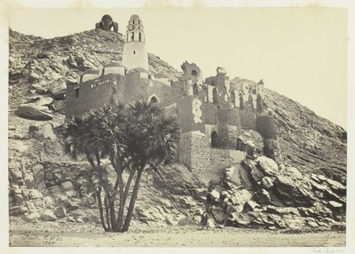 Doum Palm i zrujnowany meczet, Philæ autorstwa Francis Frith