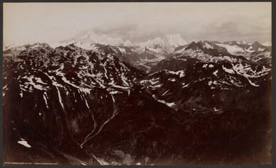 Góry Oberland z Leichenstad autorstwa Francis Frith