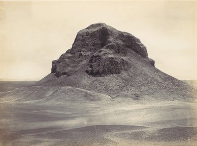 Piramida w Dahshûr, ca. 1857. autorstwa Francis Frith