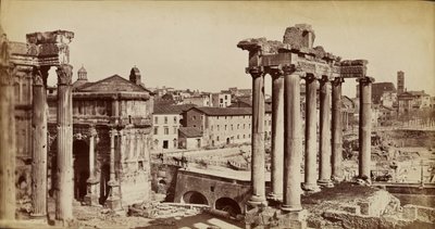 Rzym, Forum autorstwa Francis Frith