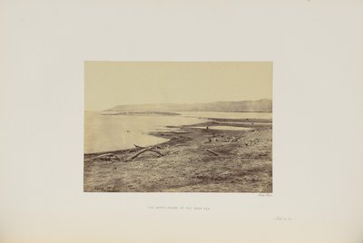 Północny brzeg Morza Martwego autorstwa Francis Frith