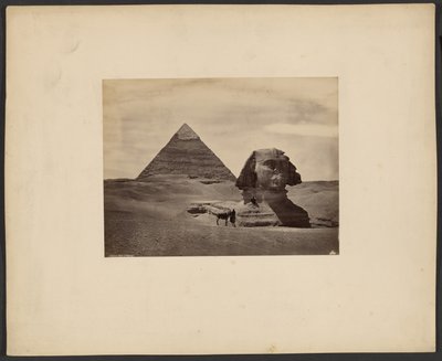 Sfinks autorstwa Francis Frith