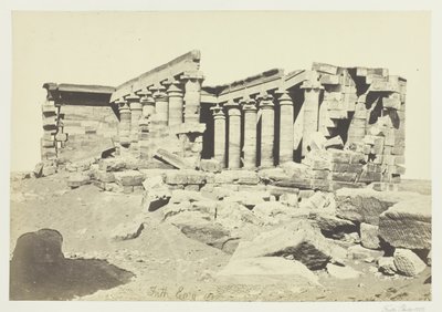 Świątynia Maharaka, Nubia autorstwa Francis Frith