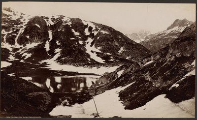 Tordensee i Finsteraarhorn autorstwa Francis Frith