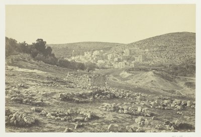 Widok na Hebron autorstwa Francis Frith
