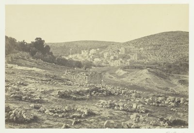 Widok w Hebronie, 1857. autorstwa Francis Frith