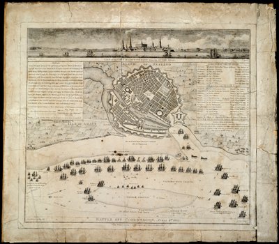 Bitwa pod Kopenhagą, 2 kwietnia 1801 r. autorstwa Francis Gibson