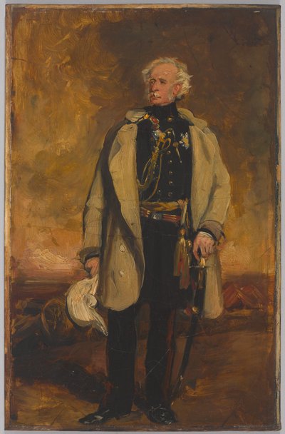 Generał porucznik wicehrabia Hugh Gough autorstwa Francis Grant