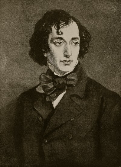 Portret Benjamina Disraeli, ilustracja z „Hutchinson
