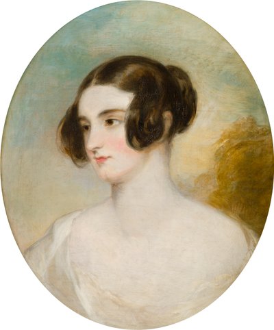 Portret Hon. Henrietta Maria Forester, Lady Albert Conyngham (1809-1833), ok. 1829-33 (olej na płótnie) autorstwa Francis Grant